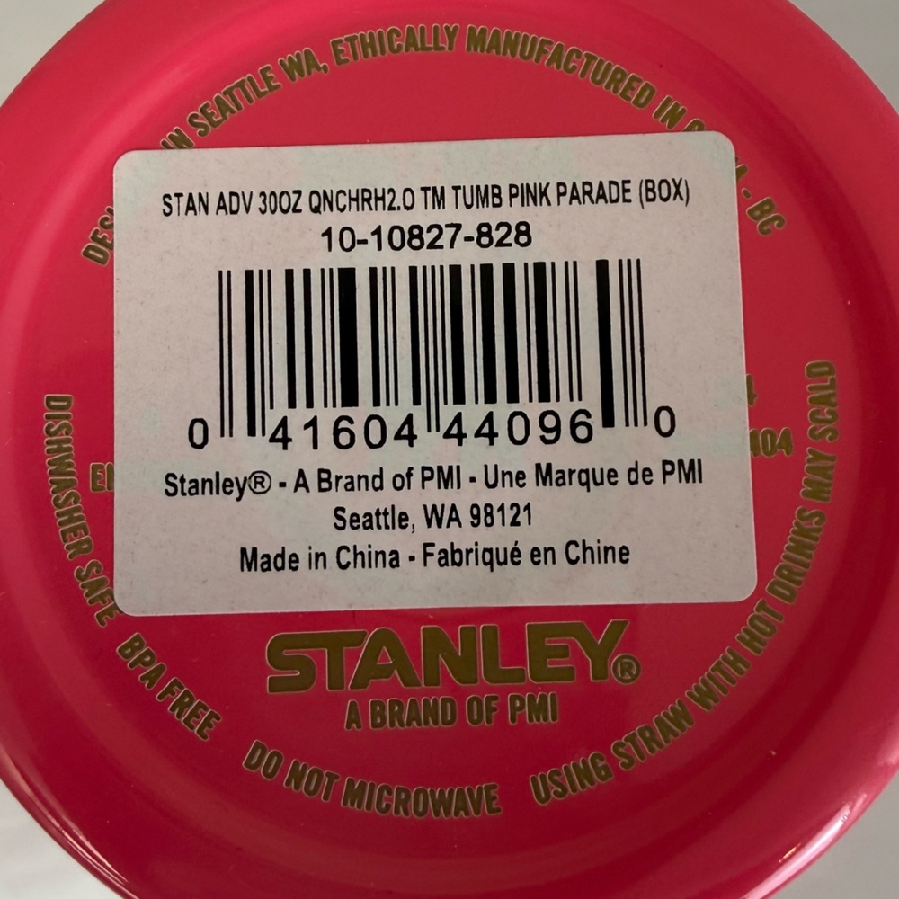 Stanley‎ Flowstate Quencher 30oz Tumbler Pink Parade - Picture 8 of 8